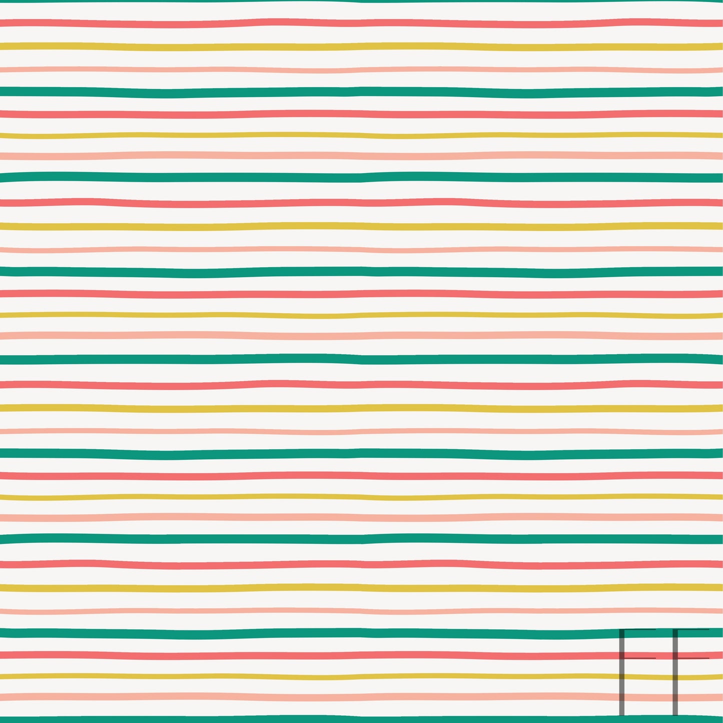 Bright stripes cord