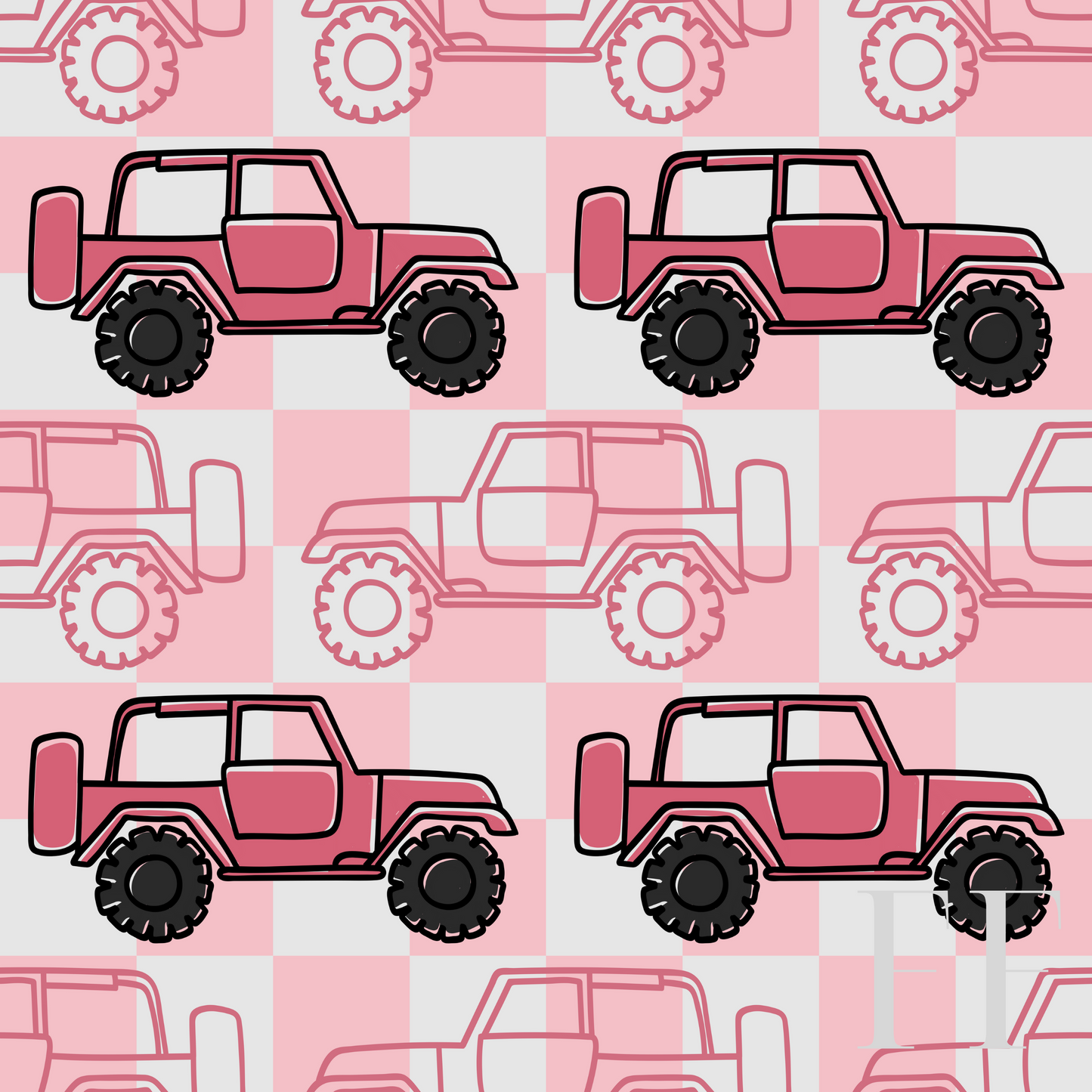 Pink Jeeps