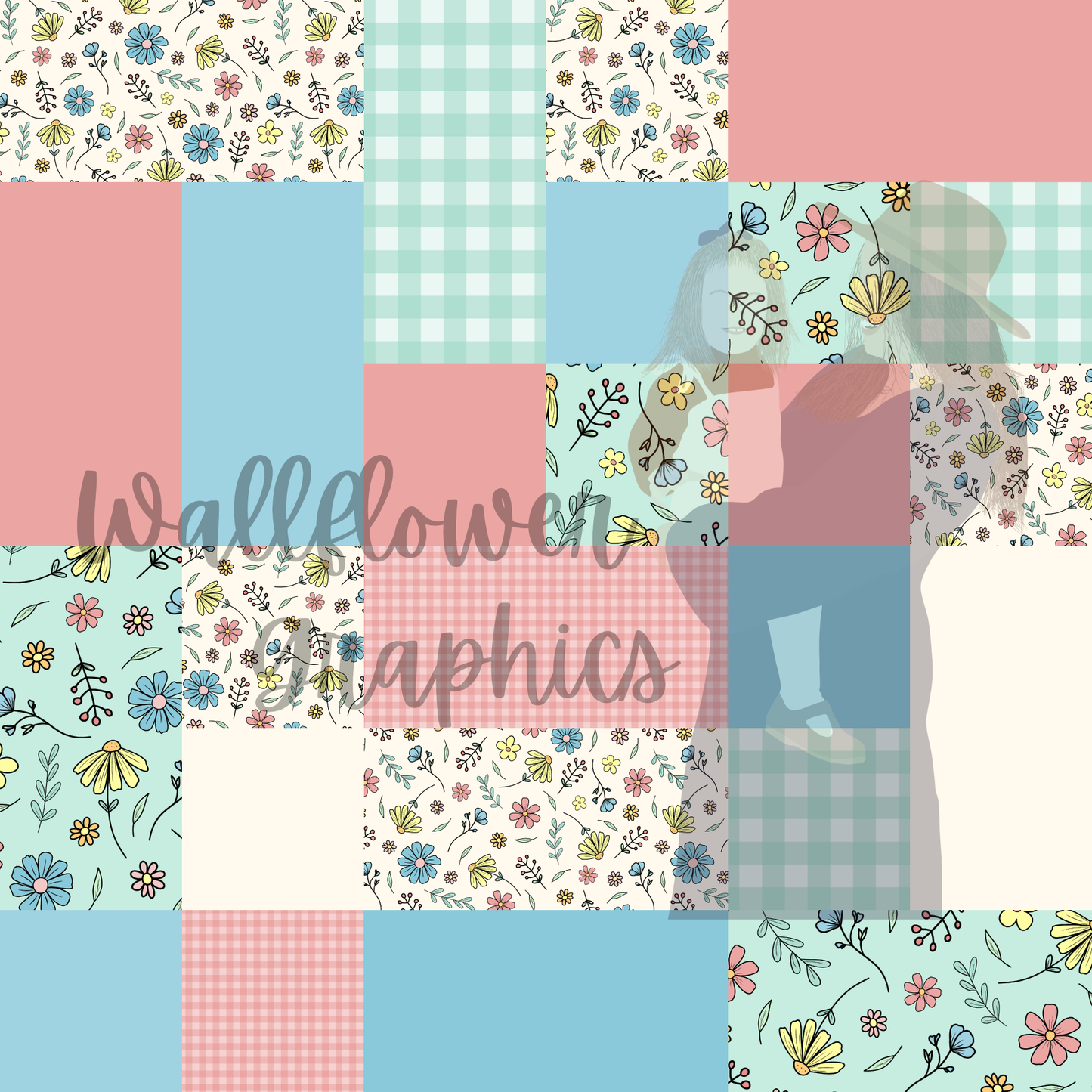 Dainty Floral Patchwork