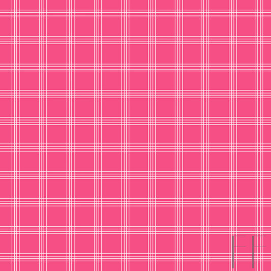 pink plaid