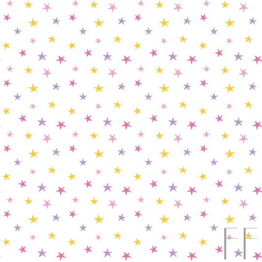 purple yellow stars