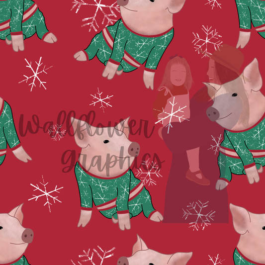 Pigs in pajamas